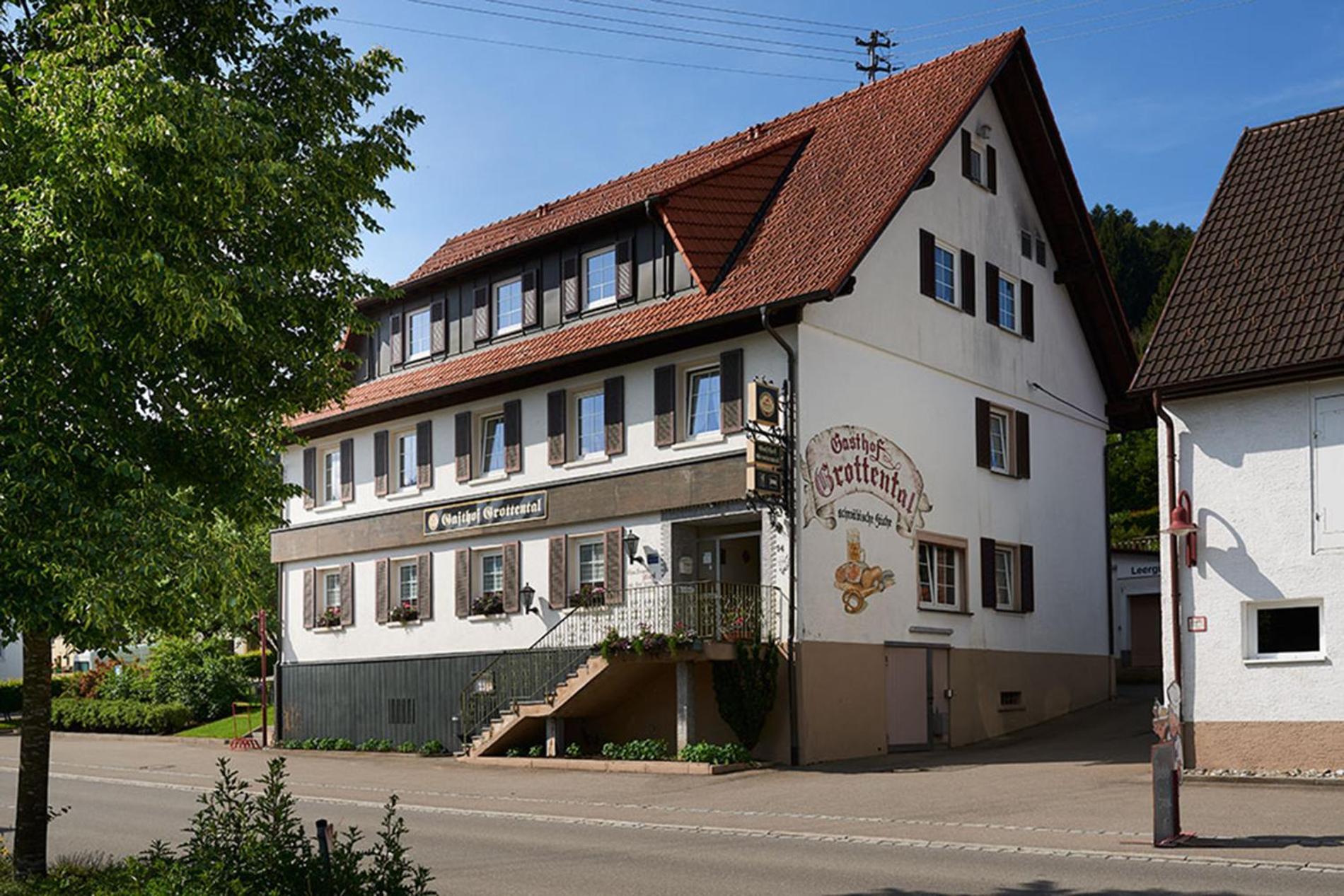 Hotel Garni Grottental Messstetten Eksteriør billede