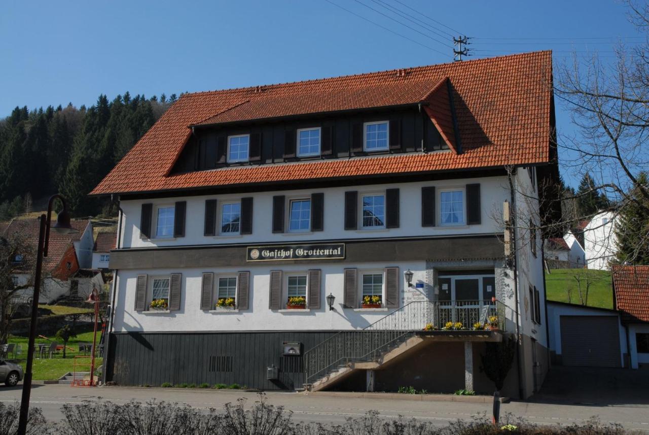 Hotel Garni Grottental Messstetten Eksteriør billede